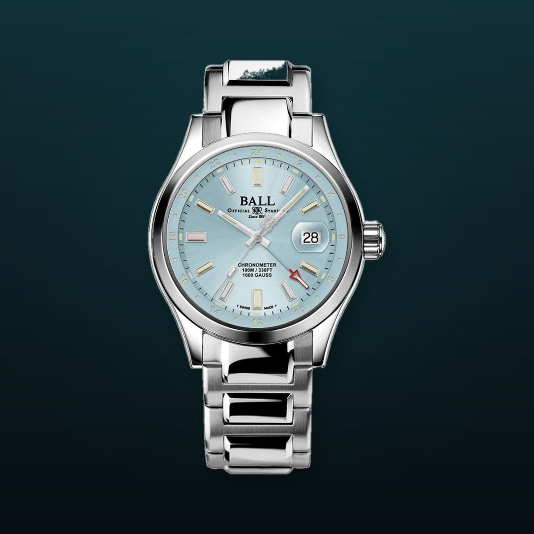 Engineer III Endurance 1917 GMT Ice Blue 41mm Blue Dial