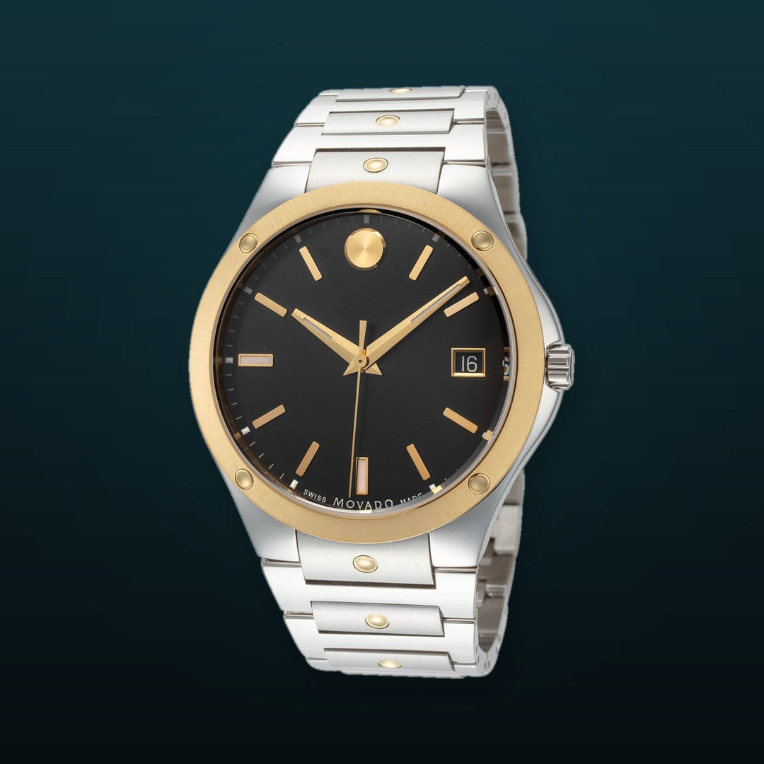 SE 41mm / Black / Gold | Black Dial