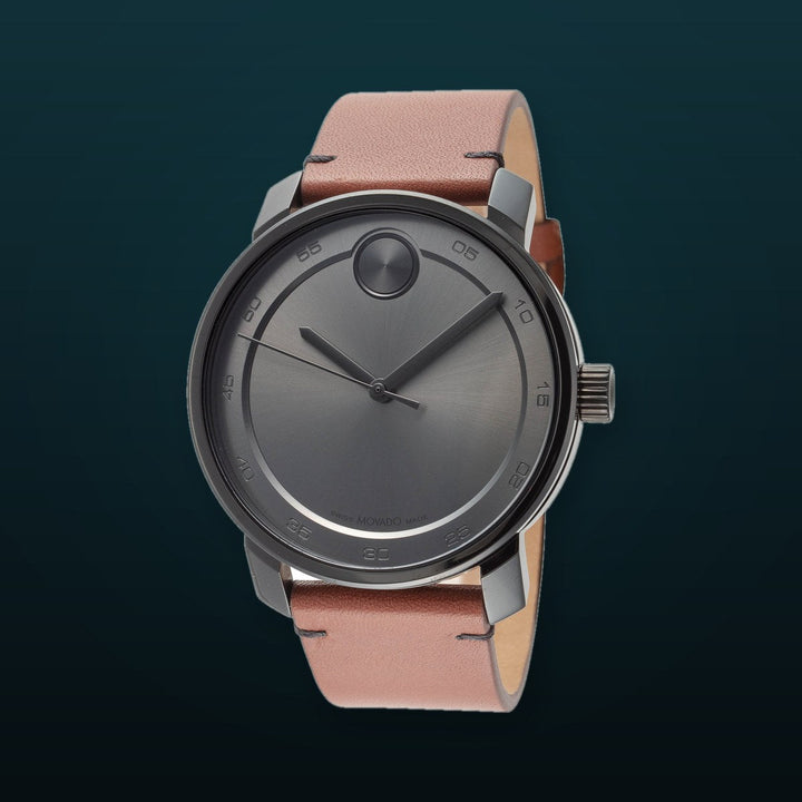 Bold 41mm / Grey / Cognac | Grey Dial