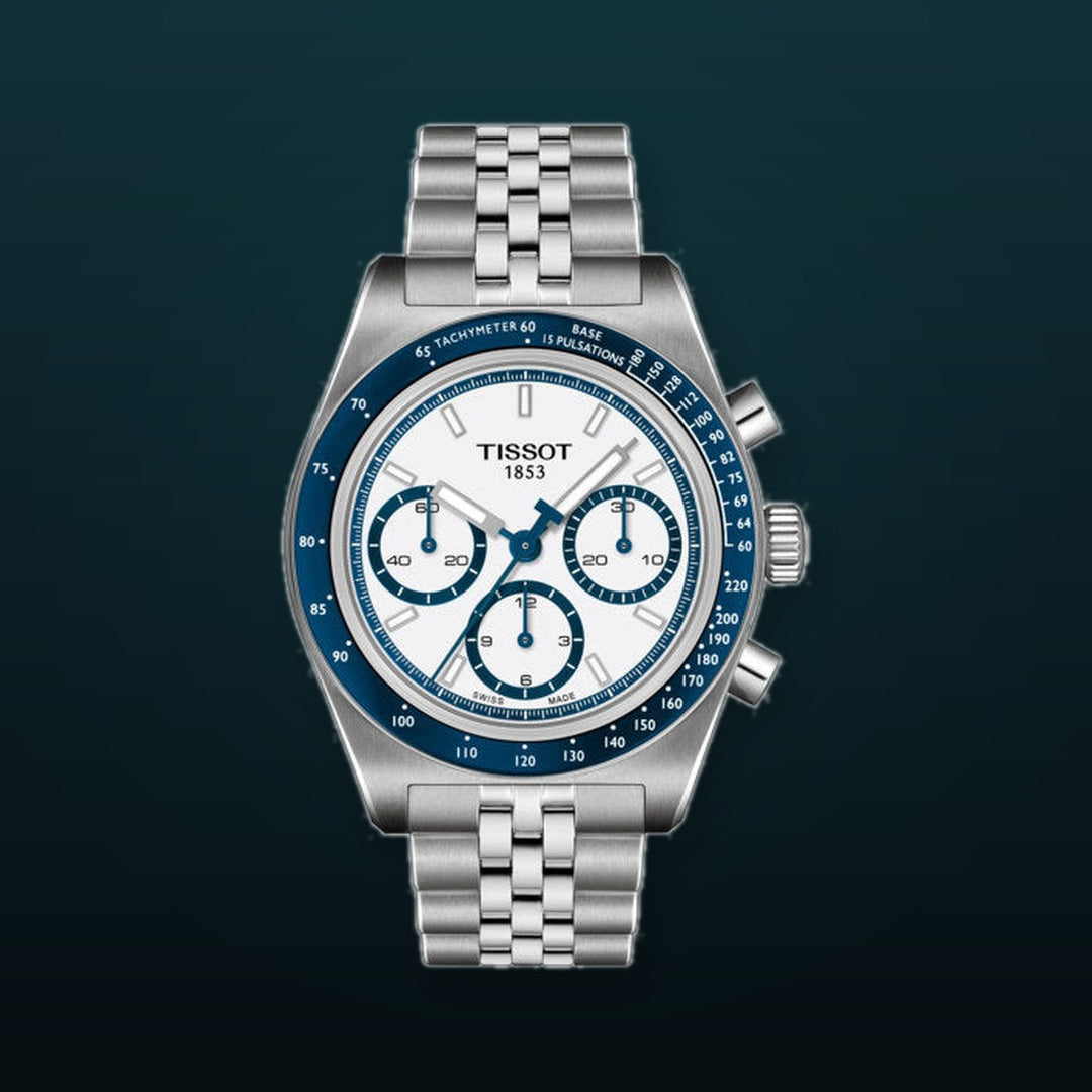 PR516 Automatic Chronograph Silver-tone White Dial