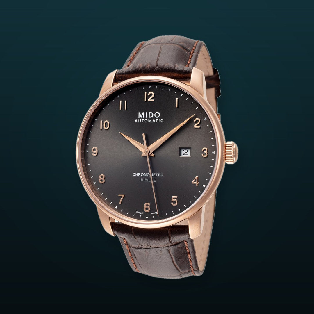 Baroncelli Jubilee 42mm / Anthracite / Brown | Anthracite Dial