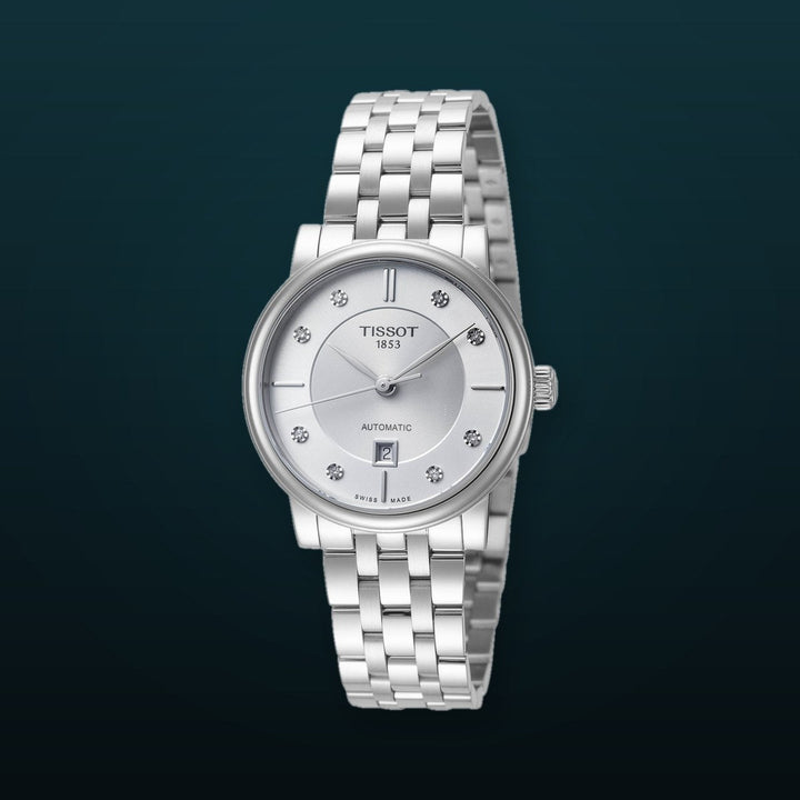 Carson 30mm / Silver / Silver Silver Dial