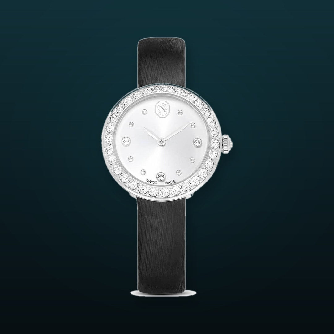 Matrix 30 mm / Silver / Black Silver Dial