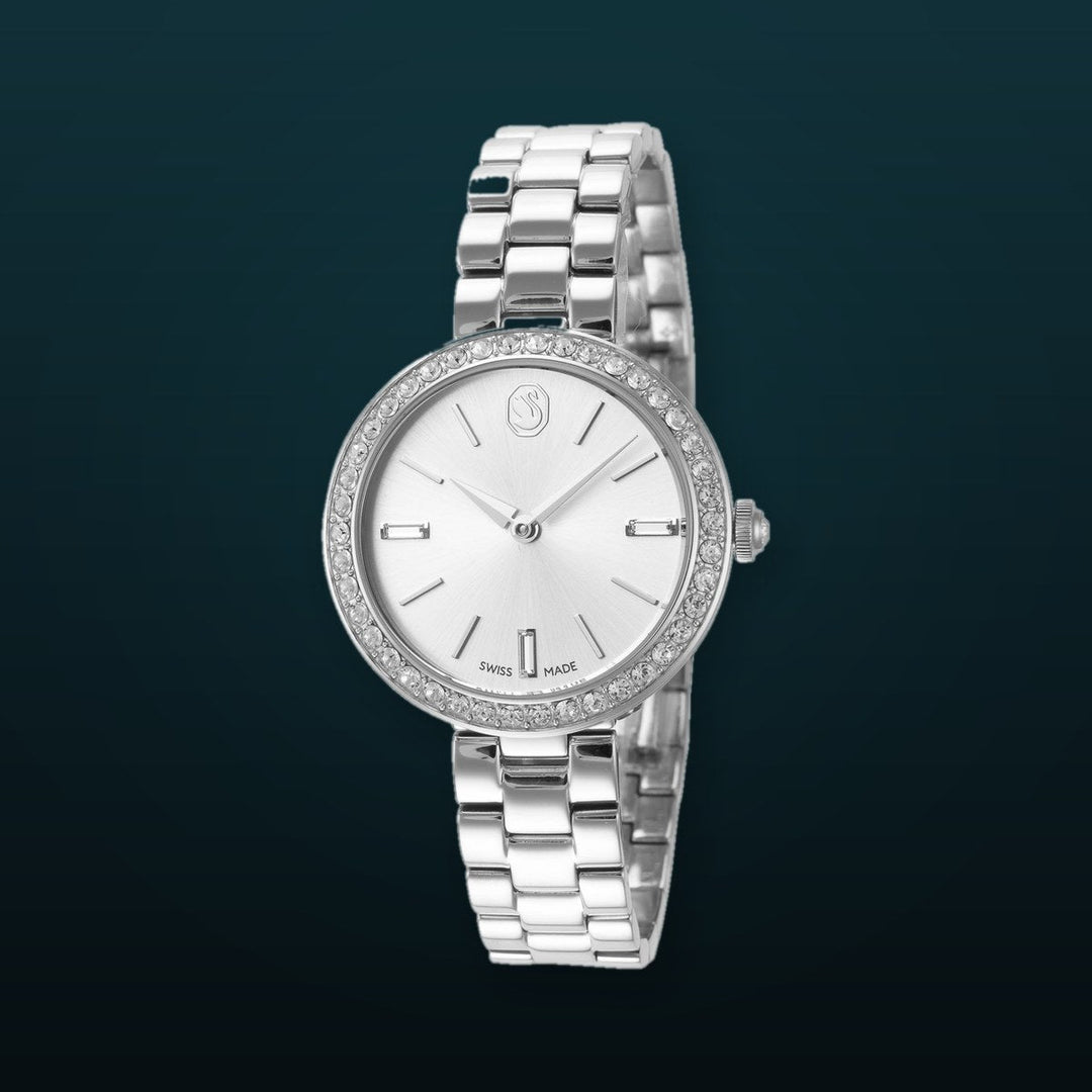 Cetra 30 mm / Silver / Silver Silver Dial