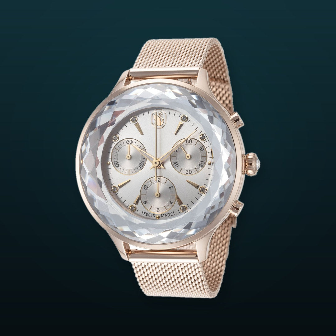 Nova 37 mm / Silver / Gold Silver Dial