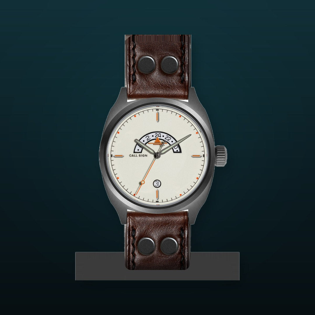 Discovery Series Lume White Dial
