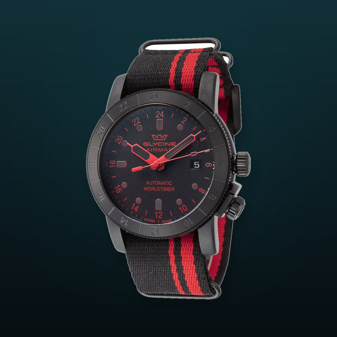 Airman Purist 42 mm / Black / Black Black Dial