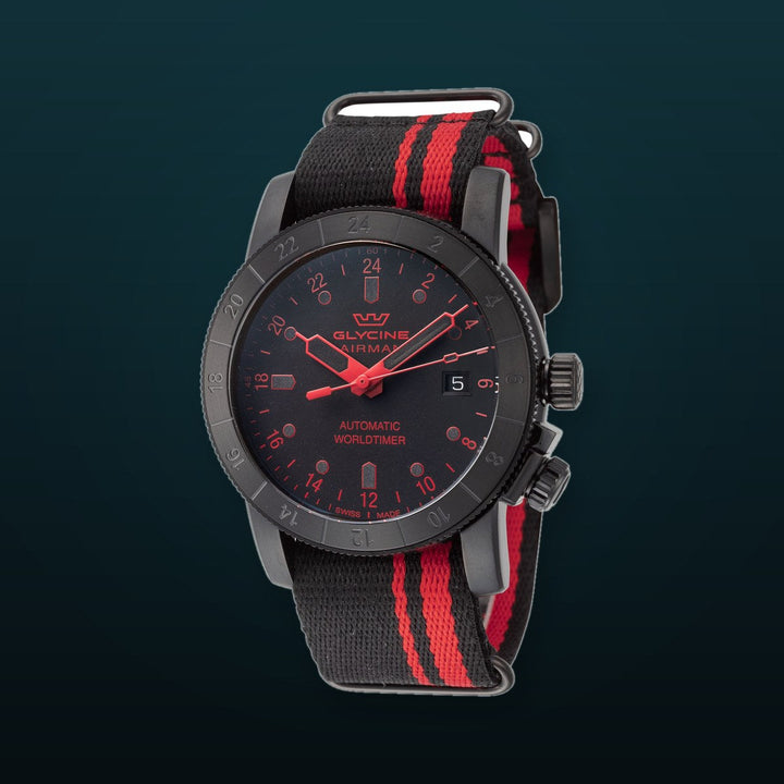 Airman Purist 42 mm / Black / Black Black Dial