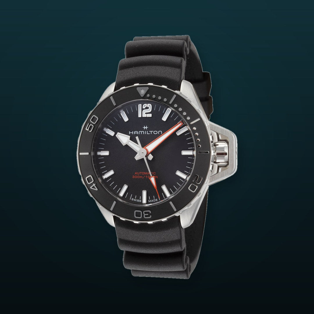 Khaki Navy 41 mm / Black / Black Black Dial