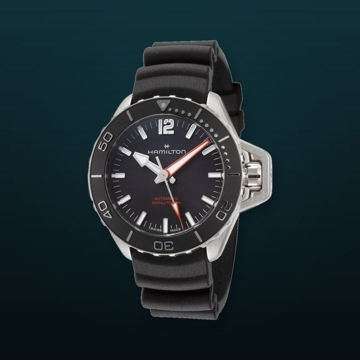 Khaki Navy 41 mm / Black / Black Black Dial