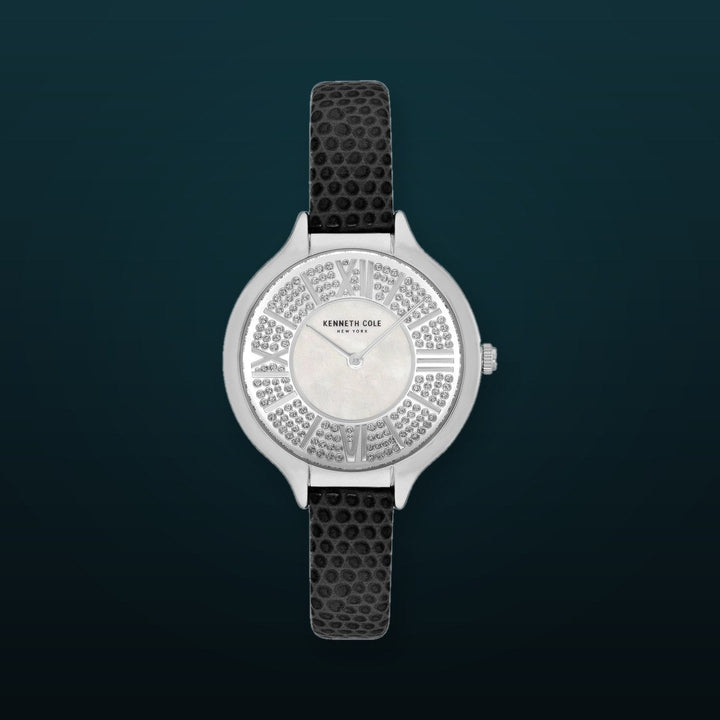 Classic 33 mm / White / Black White Dial