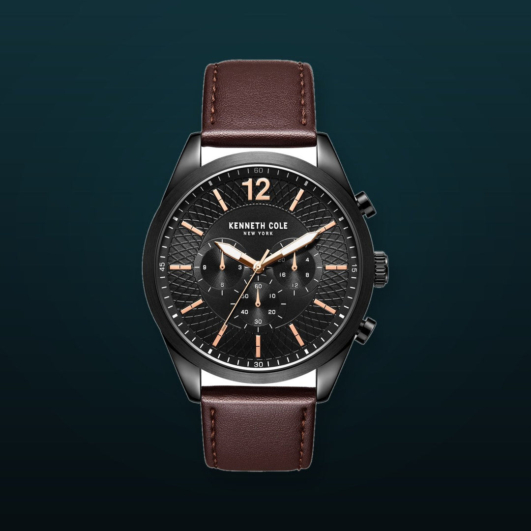 Classic 48 mm / Black / Brown Black Dial