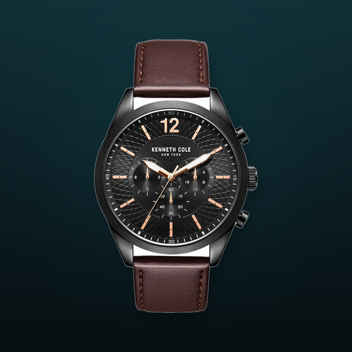 Classic 48 mm / Black / Brown Black Dial