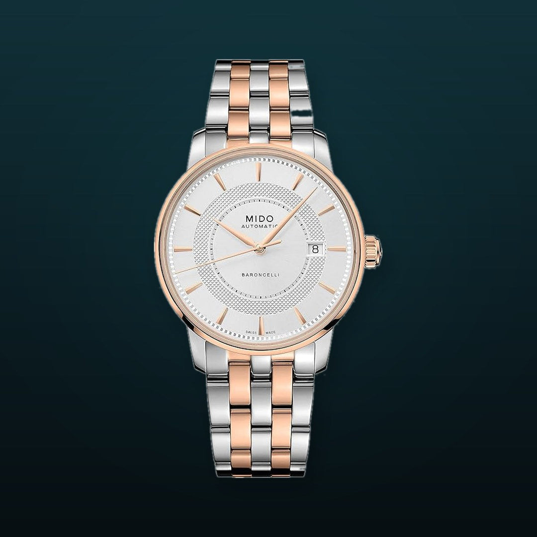 Baroncelli 39 mm / Silver / Multi Silver Dial