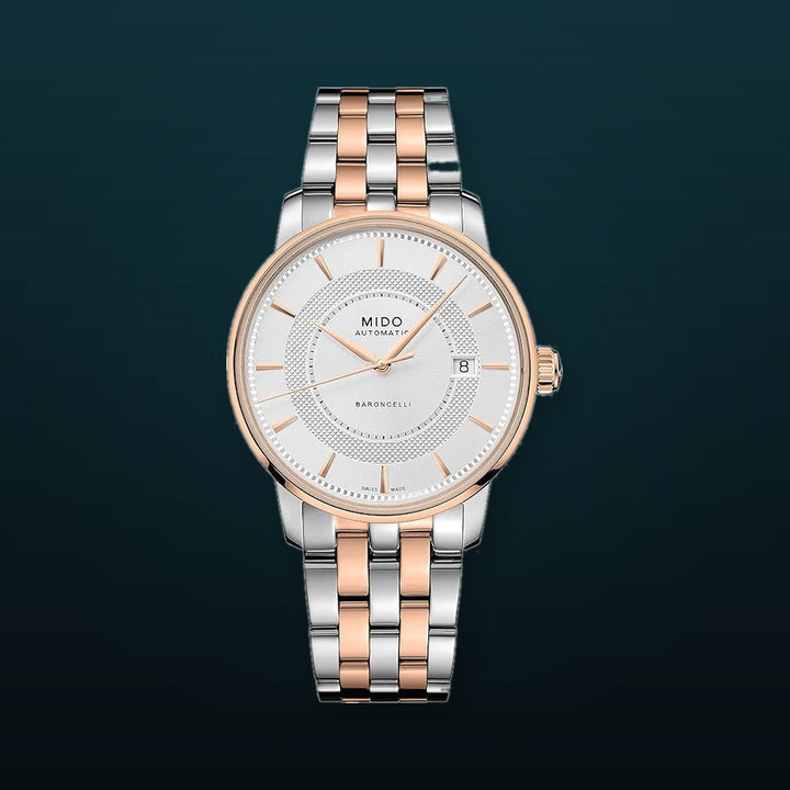 Baroncelli 39 mm / Silver / Multi Silver Dial