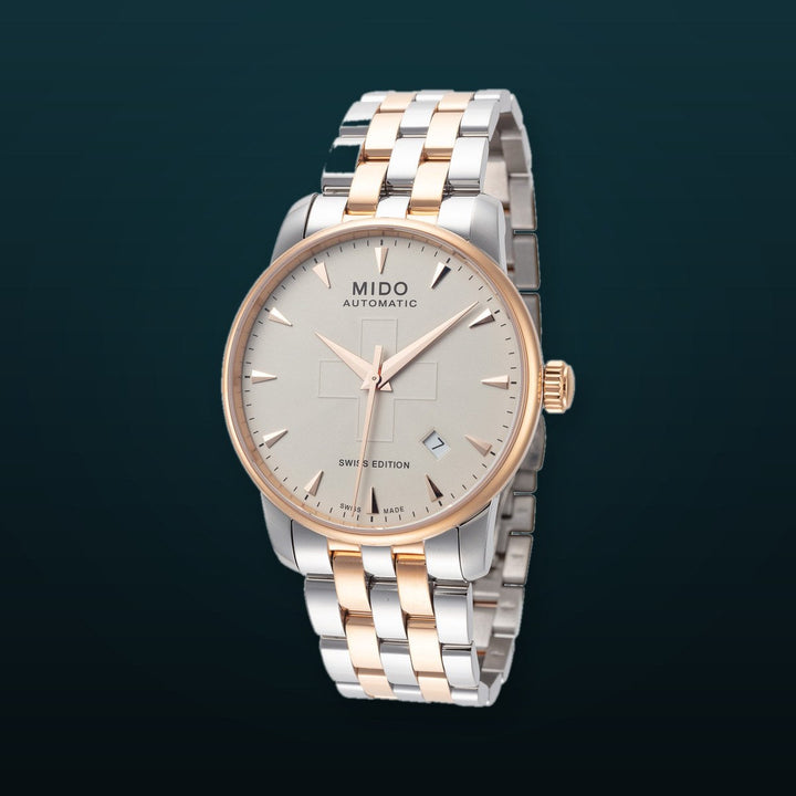 Baroncelli 38 mm / White / Multi White Dial