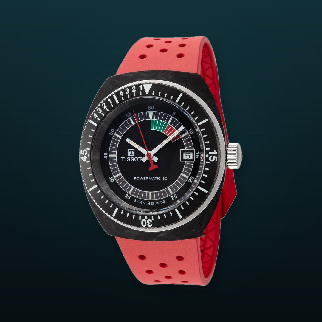 T-Sport Sideral 41 mm / Black / Red Black Dial