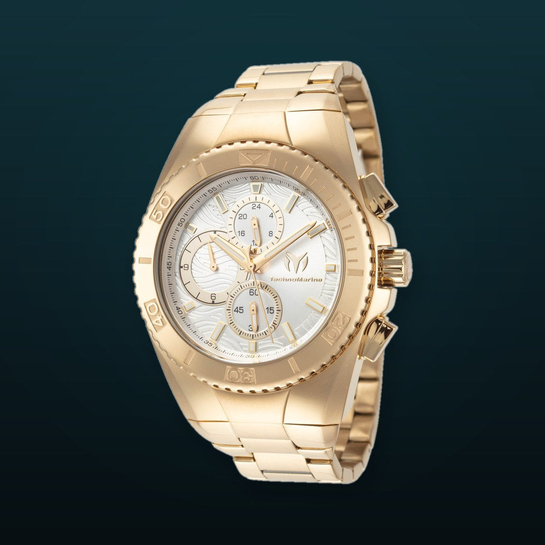 Manta Ocean 44.5 mm / Silver / Gold Silver Dial