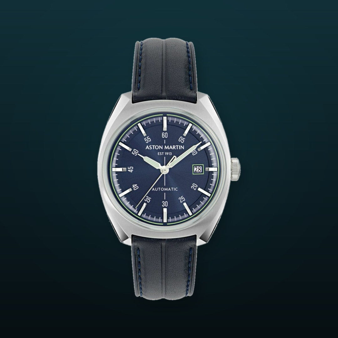 TS2 Automatic Stainless Steel/Blue Dial Automatic/Blue Leather Strap Blue Dial