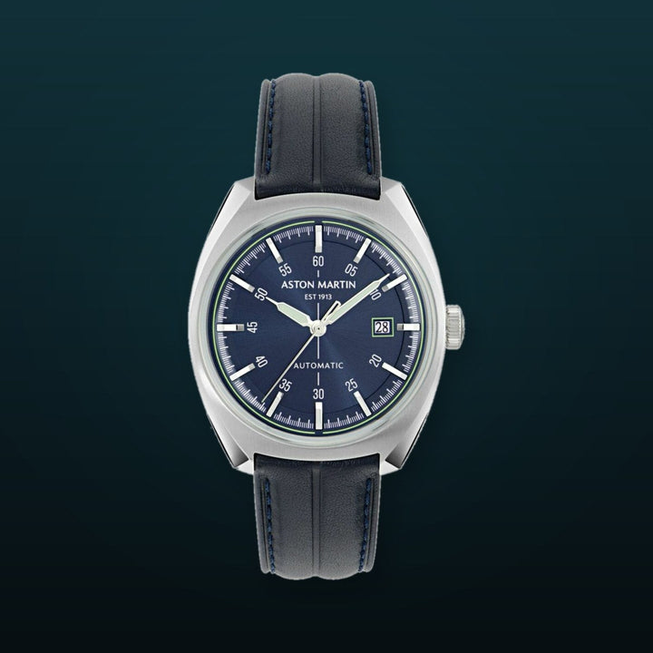 TS2 Automatic Stainless Steel/Blue Dial Automatic/Blue Leather Strap Blue Dial