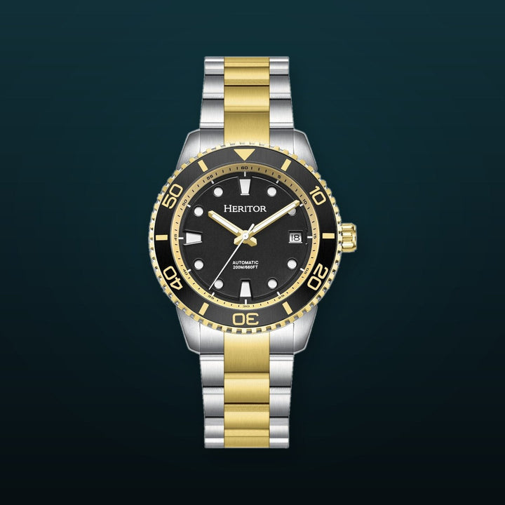 Bexley Diver Automatic Silver / Gold Blue Dial