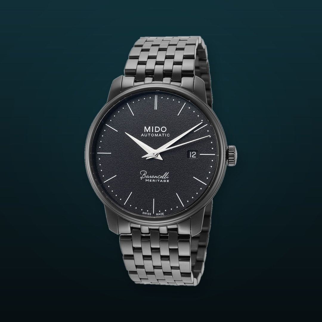 Baroncelli III 39mm / Black / Black | Black Dial