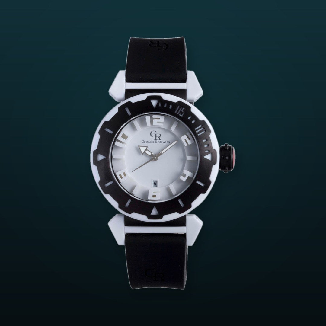 Ferrara White-Black | White Dial
