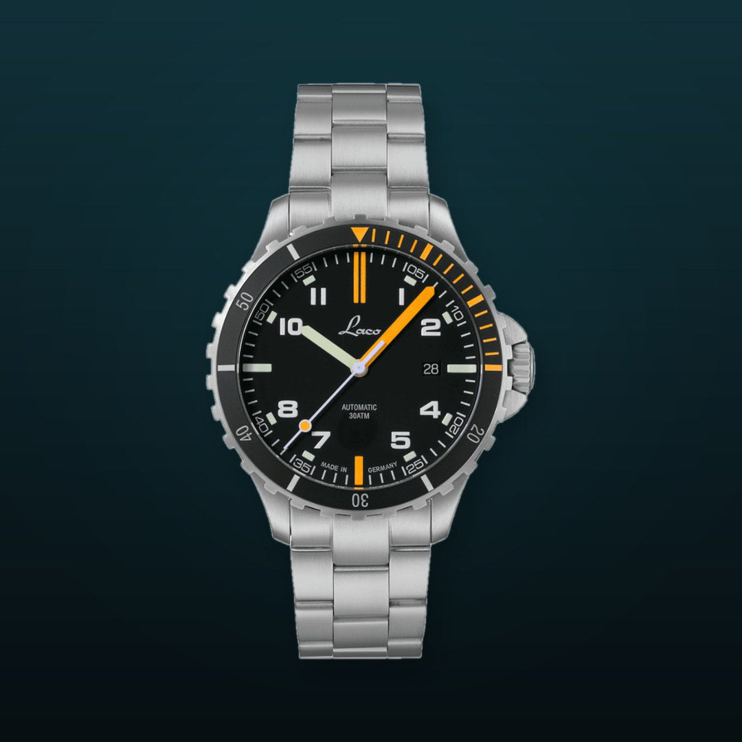 Squad Watch Mojave 42mm Metal Bracelet Black Dial