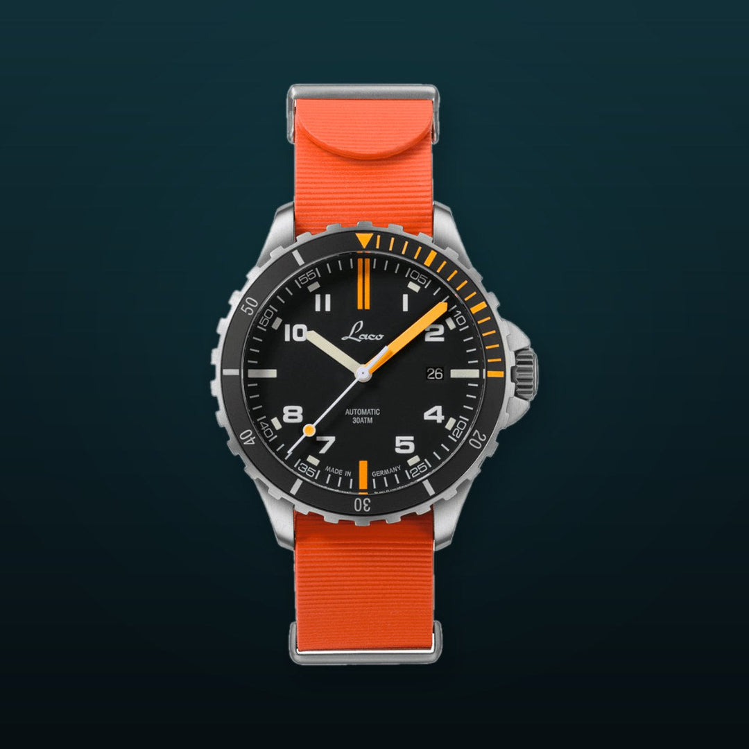 Squad Watch Mojave 42mm Rubber Strap / Black Dial