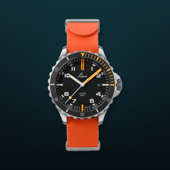 Squad Watch Mojave 42mm Rubber Strap / Black Dial