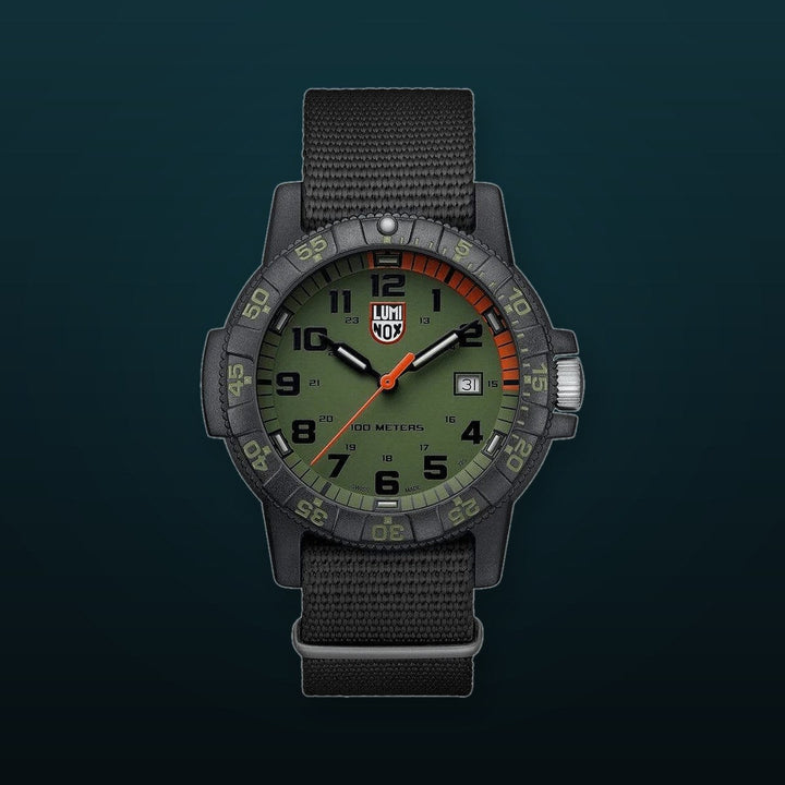 Leatherback Sea Turtle Giant Green Dial