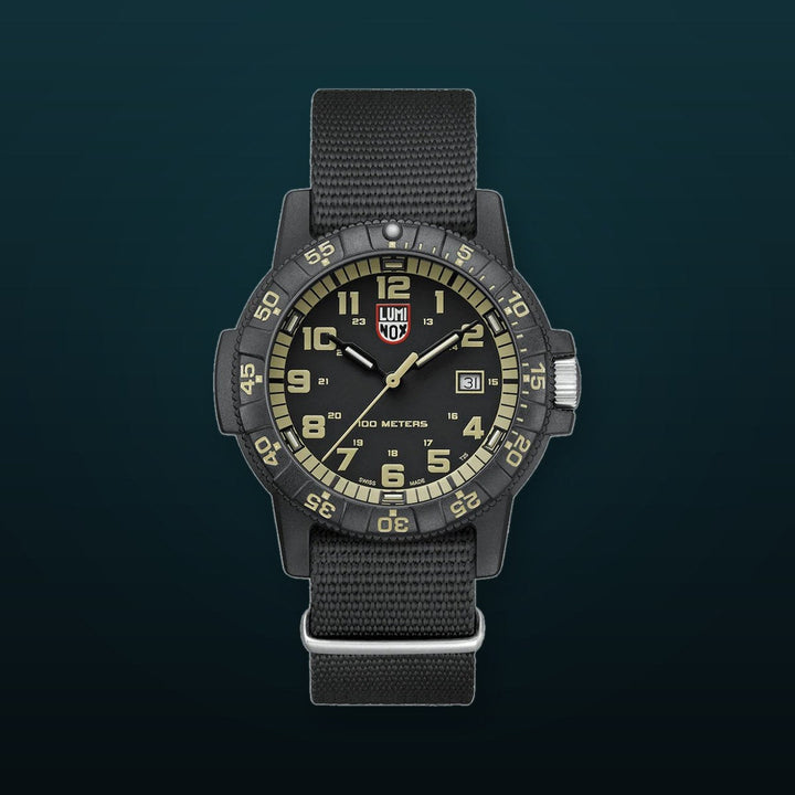 Leatherback Sea Turtle Giant Black Dial