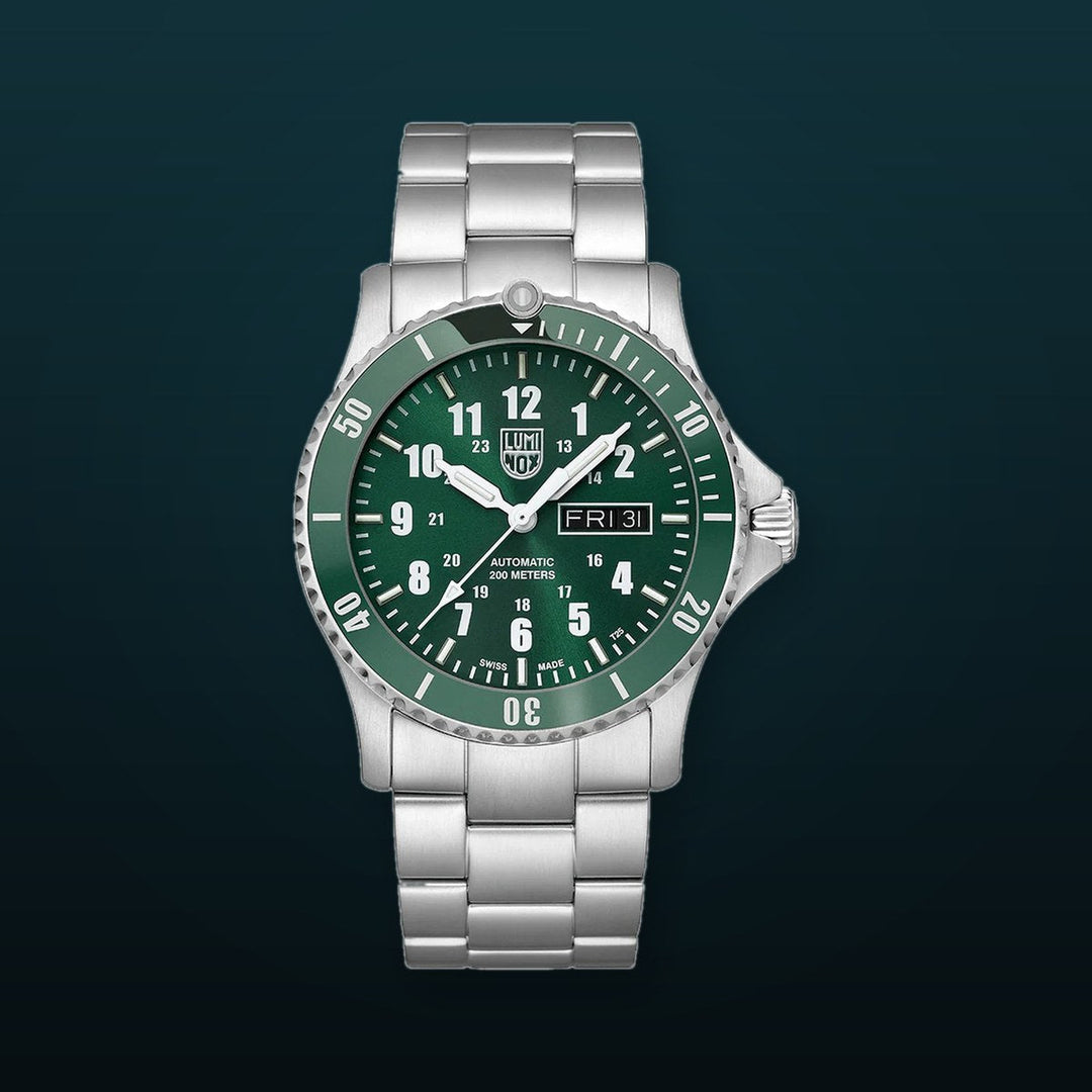Automatic Sport Timer Green Dial