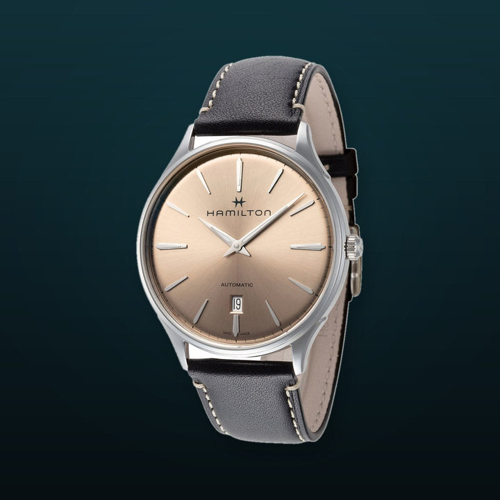 Jazzmaster 40mm / Brown / Black | Brown Dial