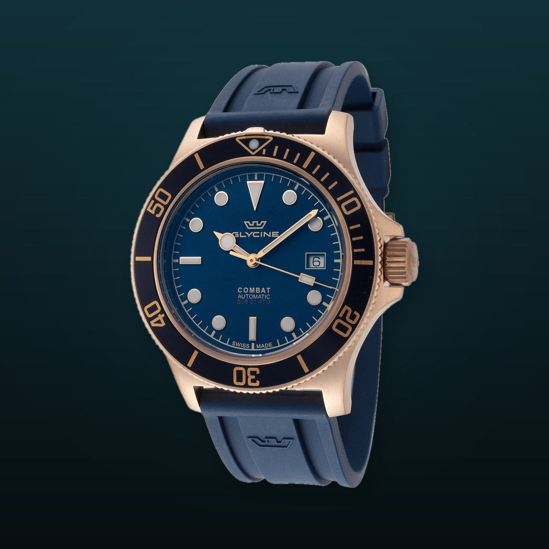 Combat Sub Sport Bronze 42mm / Blue / Blue | Blue Dial