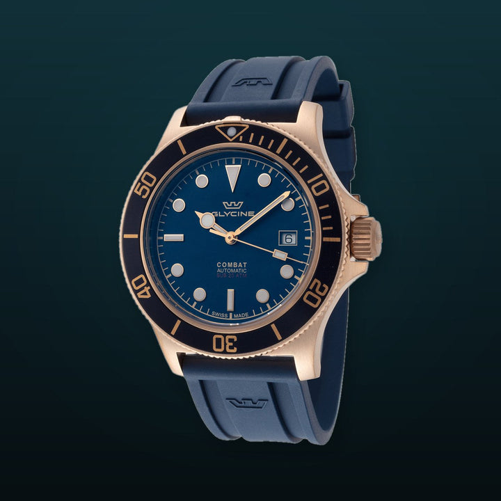 Combat Sub Sport Bronze 42mm / Blue / Blue | Blue Dial
