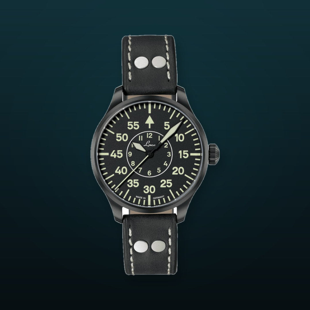 Bielefeld 39mm Black Dial