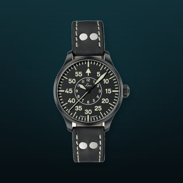 Bielefeld 39mm Black Dial