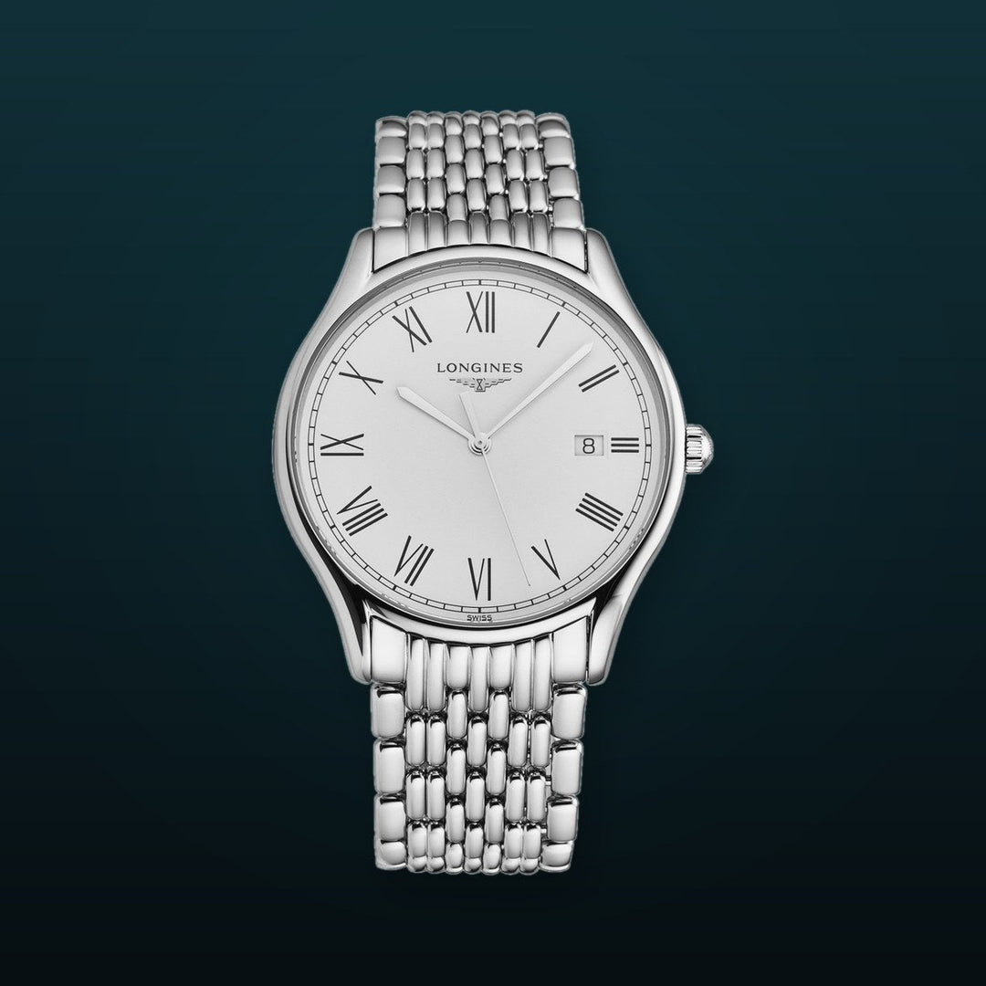 Lyre White  / Stainless Steel White Dial