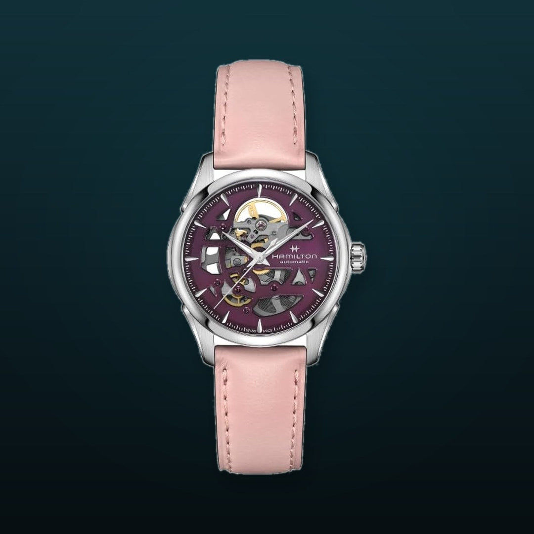 JAZZMASTER SKELETON Purple Dial
