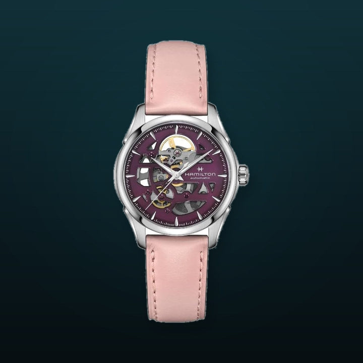 JAZZMASTER SKELETON Purple Dial