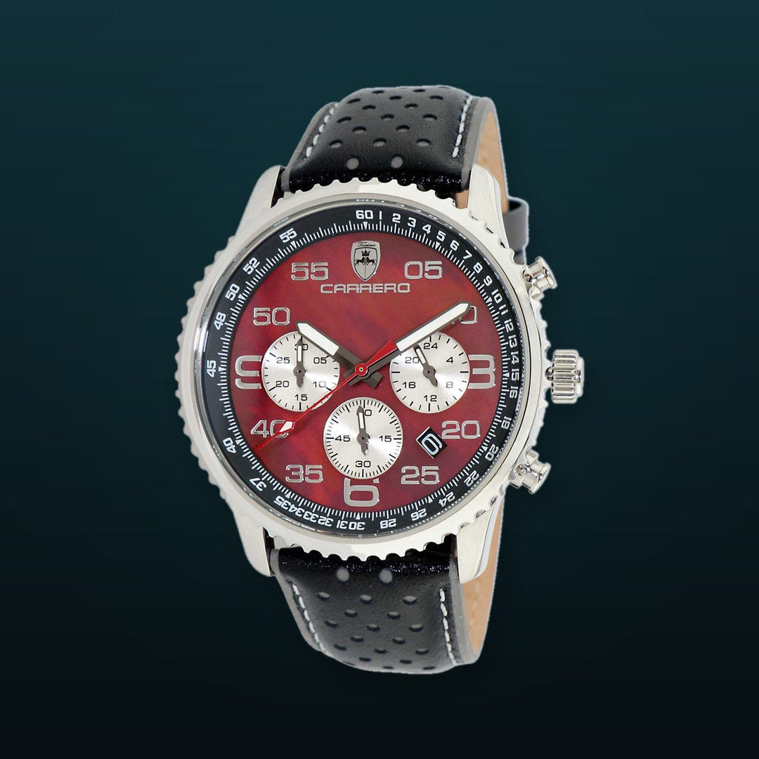 Aureum SILVERTONE/BLACK-BROWN Brown Dial