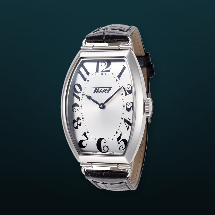 HERITAGE 42.45mm / Silver / Black | Silver Dial
