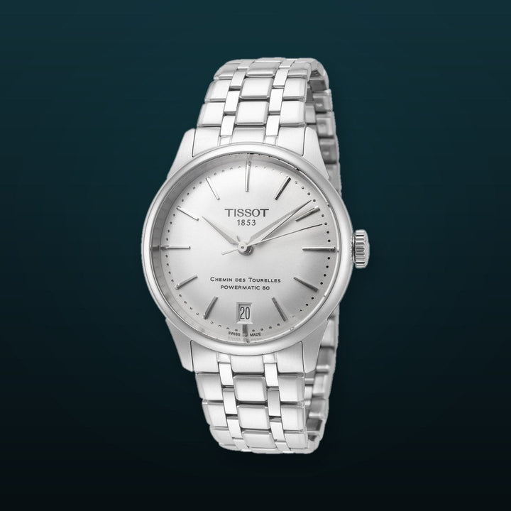 Chemin des Tourelles 34mm / Silver / Silver | Silver Dial