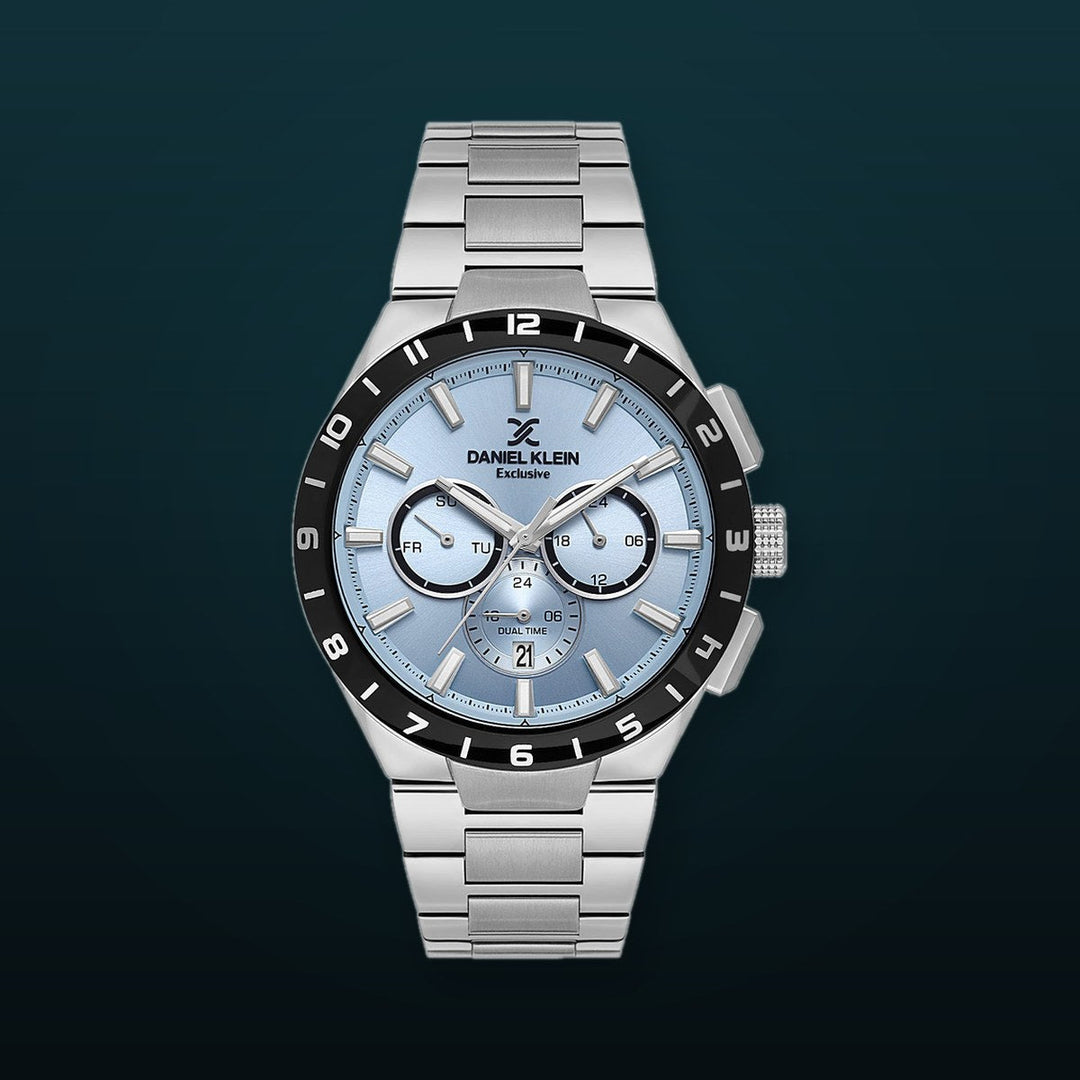 Dual Time Urban Diver Silver / Blue Dial Blue Dial