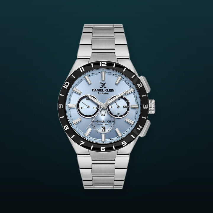 Dual Time Urban Diver Silver / Blue Dial Blue Dial