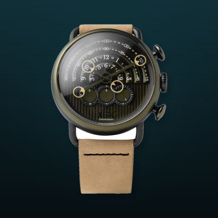 Halograph Chrono Sapphire Army Black Dial
