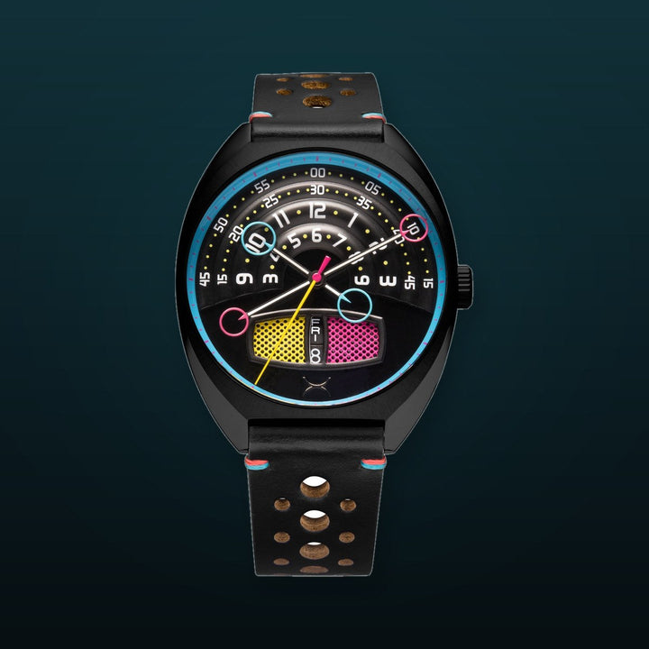 Halograph III Automatic CMYK Black Dial