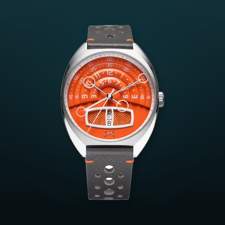 Halograph III Automatic Racing Orange Orange Dial