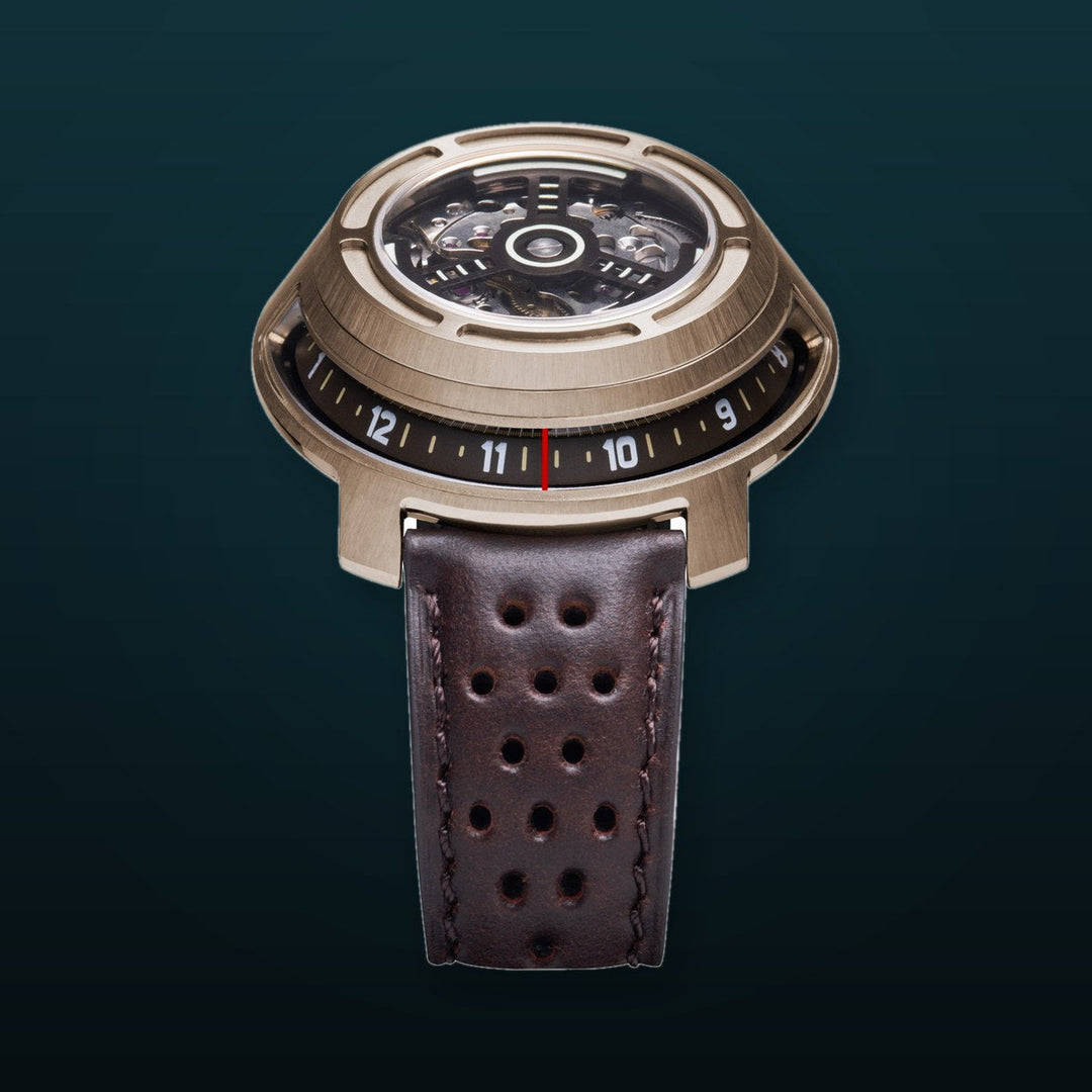 Invertor II Automatic Khaki Coffee Brown Dial
